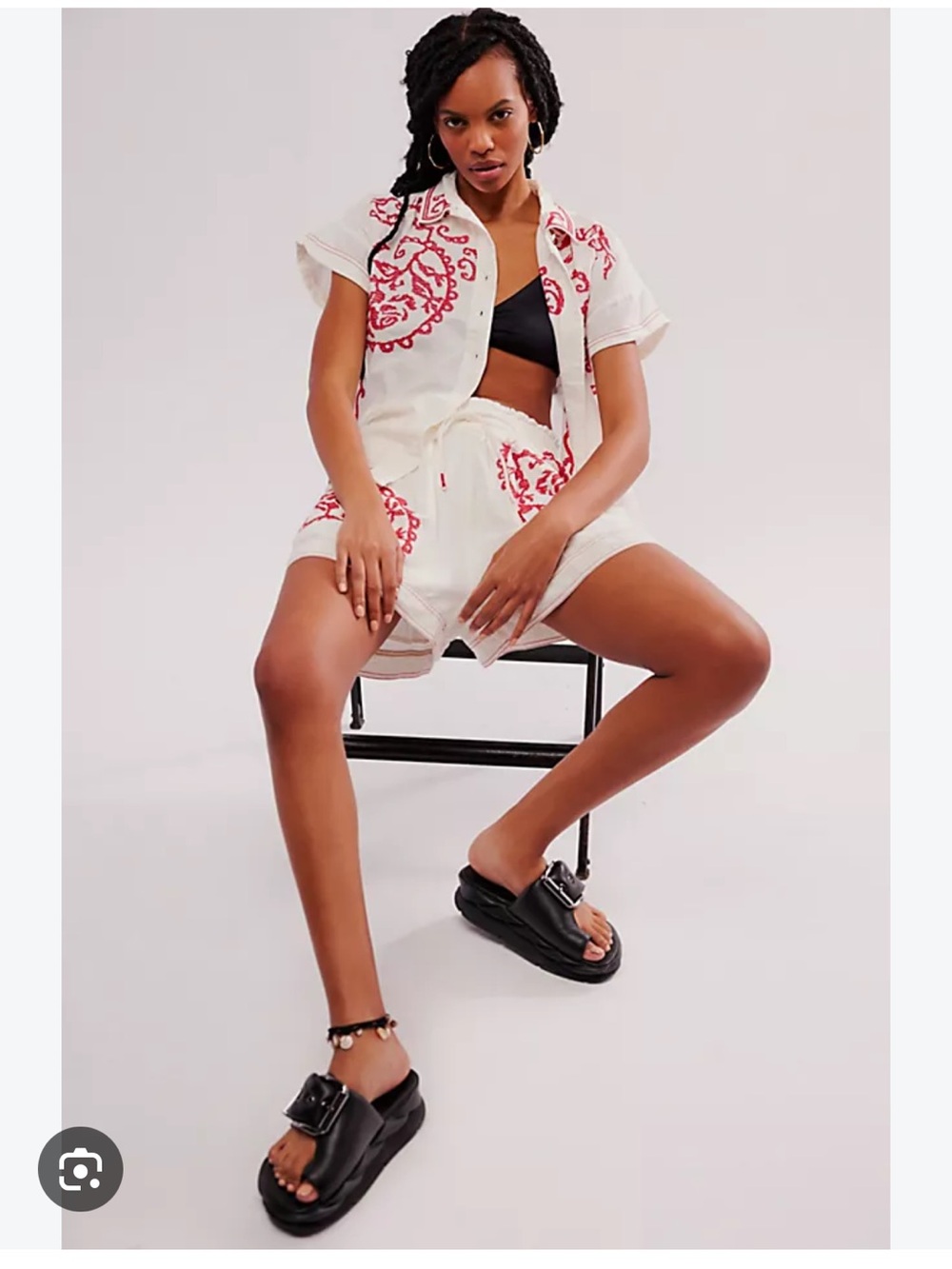 Free People Summer Love Set — Ivory Combo XS